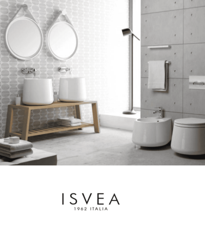 Бяла порцеланова мивка за баня