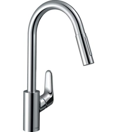 HANSGROHE FOCUS M41 Кухненски смесител с издърпващ се чучур 31815000