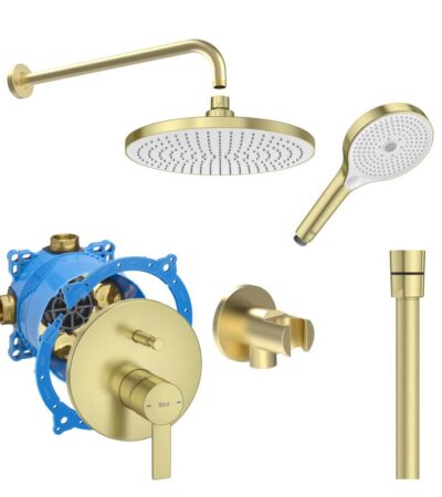 ROCA Targa Комплект за вграждане с душ пита BRUSED BRASS A5A0B5FVA0+A525869403+A5B5250VA0+A5B2118VA0+A5B0250VA0+A5B8114VA0+A5B1803VA0 – Онлайн промоция ROCA Targa Комплект за вграждане с душ пита BRUSED BRASS A5A0B5FVA0+A525869403+A5B5250VA0+A5B2118VA0+A5B0250VA0+A5B8114VA0+A5B1803VA0 – Онлайн промоция