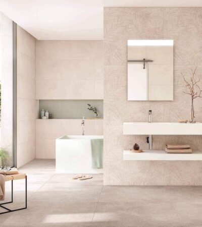 Фаянсова плочка Couvet 40 cm x 120 cm, сив - Base Grey