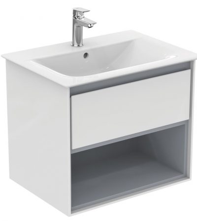 Шкаф за баня с мивка и сифон Connect Air 64 см Шкаф за баня с мивка и сифон Connect Air 64 см