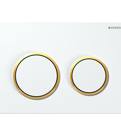 Активатор/бутон Geberit Sigma20 бял/златен/бял 115.882.KK.1 Активатор/бутон Geberit Sigma20 бял/златен/бял 115.882.KK.1