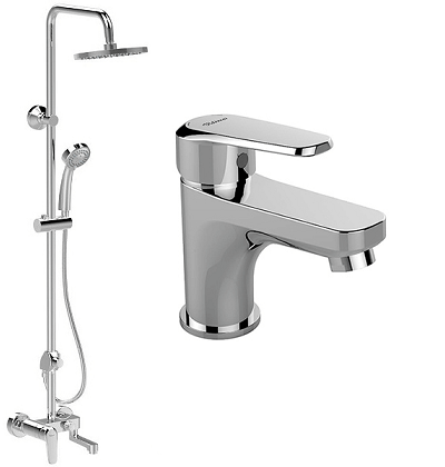 VIDIMA SevaL – 2 комплект душ система с чучур и смесител B0975AA – Онлайн промоция VIDIMA SevaL – 2 комплект душ система с чучур и смесител B0975AA – Онлайн промоция