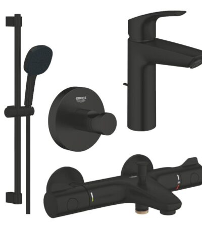 GROHE Eurosmart Комплектсмесители за умивалник и за душ/вана, закачалка, тръбно окачване и ръчен душ 233222433+333002433+261622433+1024602430 – ОНЛАЙН промоция GROHE Eurosmart Комплектсмесители за умивалник и за душ/вана, закачалка, тръбно окачване и ръчен душ 233222433+333002433+261622433+1024602430 – ОНЛАЙН промоция