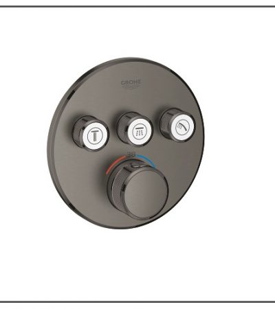 GROHE Термостат за вграждане Grohtherm SmartControl G – NEW colour Brushed hard graphite