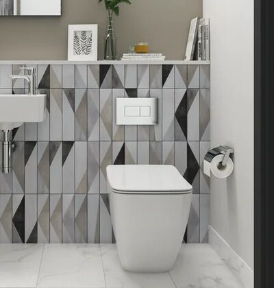 Стояща тоалетна чиния Strada II с Aquablade, Ideal Standard с капак/седалка с плавно затваряне Стояща тоалетна чиния Strada II с Aquablade, Ideal Standard с капак/седалка с плавно затваряне