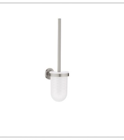GROHE Essentials Поставка с тоалетна четка Supersteel 40374DC1 GROHE Essentials Поставка с тоалетна четка Supersteel 40374DC1