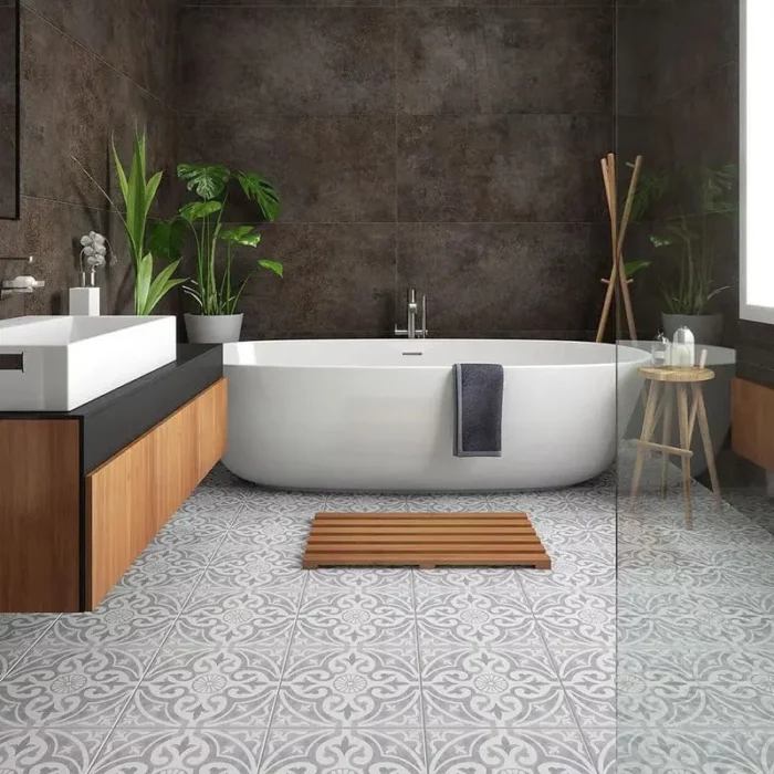 Devonstone Matt grey гранитогрес 33x33 за под и стени