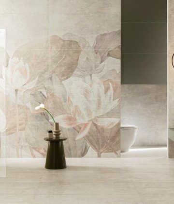 TORTORA Flowers Декор Tubadzin 59.8*119.8 мат гранитогрес