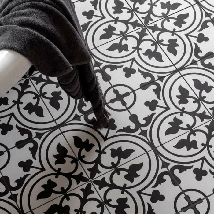 ETILI Гранитогрес LEDBURY Black 45x45 cm PRE-CUT Mat
