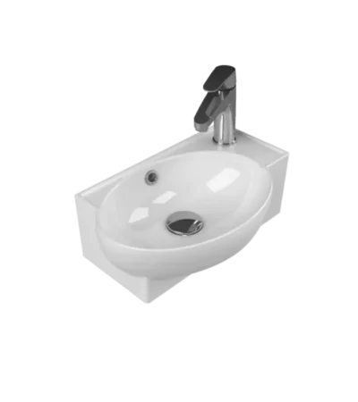 Малка ъглова мивна