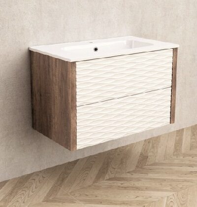 PVC шкаф с мивка за баня МАДИСЪН 80 см (8043) PVC шкаф с мивка за баня МАДИСЪН 80 см (8043)