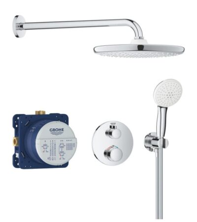 GROHE Grohtherm Tempesta 250 душ система за вграждане 34872000 – Онлайн промоция