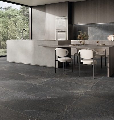 IBLEI BLACK LAPADO MATE гранитогрес 60*120 AZUVI ceramics