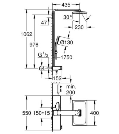 GROHE Rainshower Aqua Pure 1009610000