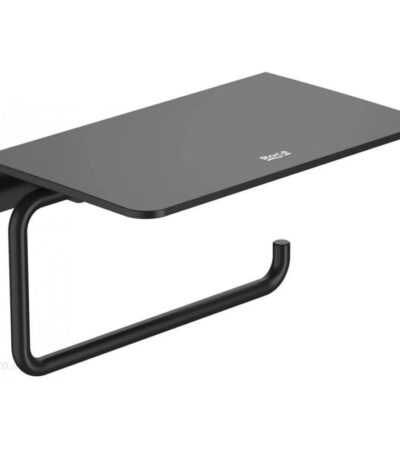 ROCA Hotels Поставка за тоалетна хартия с полица черен мат A817581C40 – ОНЛАЙН ПРОМОЦИЯ ROCA Hotels Поставка за тоалетна хартия с полица черен мат A817581C40 – ОНЛАЙН ПРОМОЦИЯ