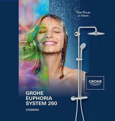 GROHE Душ система с термостат Euphoria System 260, 27296002 GROHE Душ система с термостат Euphoria System 260, 27296002