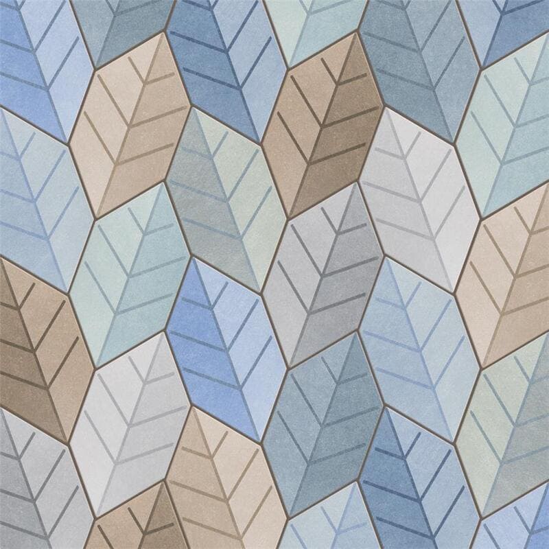 FCD7FMK (1) Foresta Mix Kayak осигурява игрива визуална привлекателност за всяко пространство. Тази плочка предлага свеж подход към класическия силует на шестоъгълник с уникалната си удължена форма. Поставена върху гладка, матова основа с глазура, тази плочка се отличава с линеен листоподобен дизайн, който се простира по цялата повърхност.