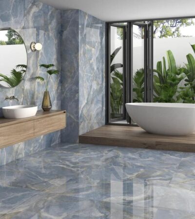 Син полиран гранитогрес оникс ONIX NOOR BERRY