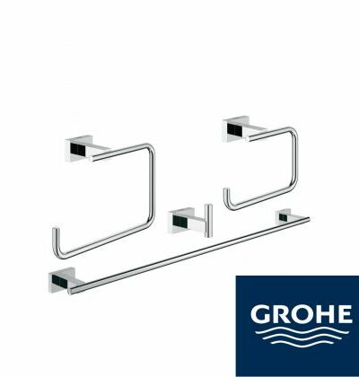 Комплект аксесоари за баня 4 в 1 Essentials Cube Master Grohe – Онлайн промоция