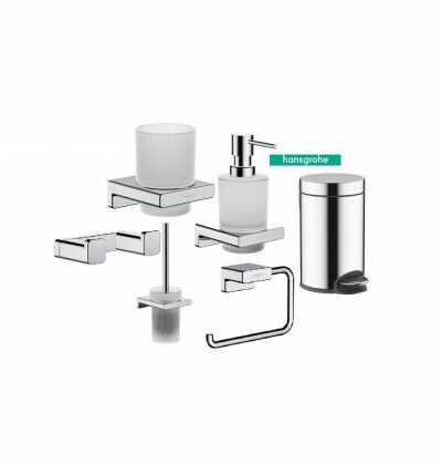 Комплект аксесоари за баня 6 в 1 HANSGROHE ADDSTORIS хром – Онлайн промоция