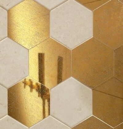 Бихара Голд Хекса Декор 11*12.5 стенни плочки – Онлайн промоция