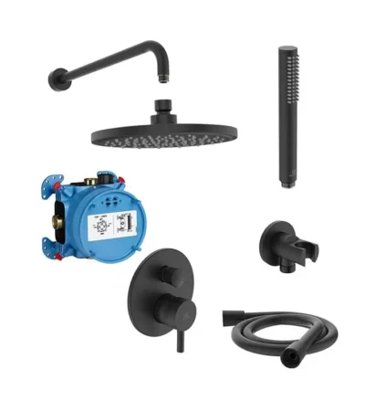 IDEAL STANDARD CERALINE BD193XG душ система за вграждане черен мат BD193XG