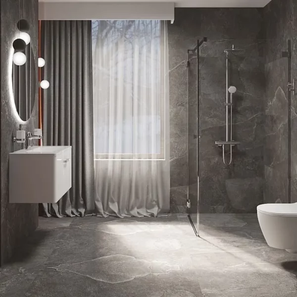 TUBADZIN Grand Cave STR 59.8×119.8 см ректифициран гранитогрес – камък ефект, мразоустойчив