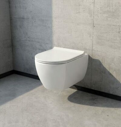 CERASTYLE CITY окачена тоалетна с бидетна система и капак/седалка с плавно падане- Онлайн промоция