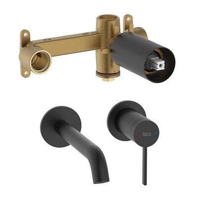 ROCA Смесител и тяло за вграждане ONA Черен мат A5A359ENB0/A5E3501NB0 – Онлайн промоция ROCA Смесител и тяло за вграждане ONA Черен мат A5A359ENB0/A5E3501NB0 – Онлайн промоция