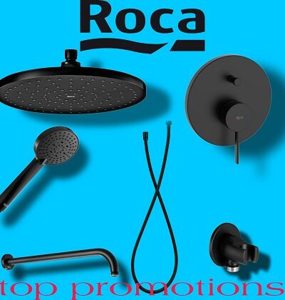 Roca ONA Душ система за вграждане Черен мат – Онлайн промоция Roca ONA Душ система за вграждане Черен мат – Онлайн промоция