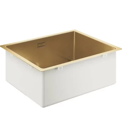 GROHE K700U кухненска мивка за вграждане 54.4 x 44.4 см, brushed cool sunrise/златист мат, 31574GN1