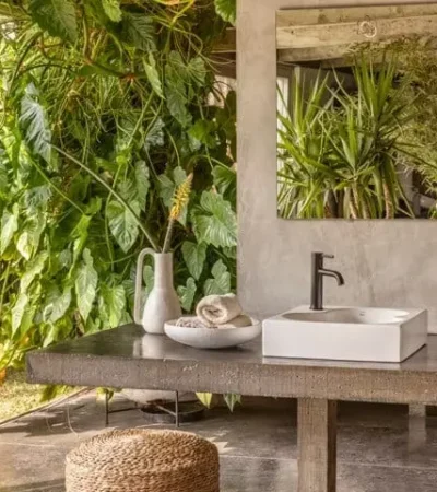 дизайнерса мивка за баня