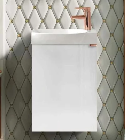 ROCA MICRO PLUS A852444 шкаф за баня с порцеланова мивка 45.2 см