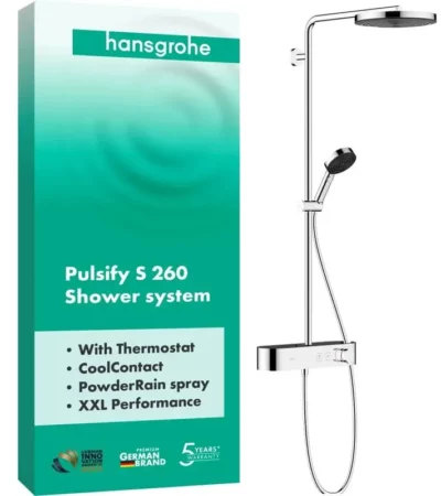 HANSGROHE PULSIFY S 260 1jet душ система 24220000 – Онлайн промоция