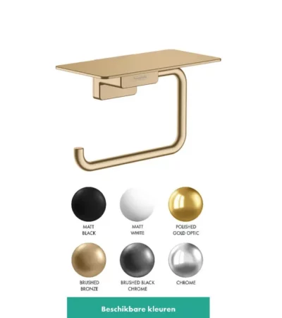 HANSGROHE ADDSTORIS Държач за тоалетна хартия с поставка за баня 41772