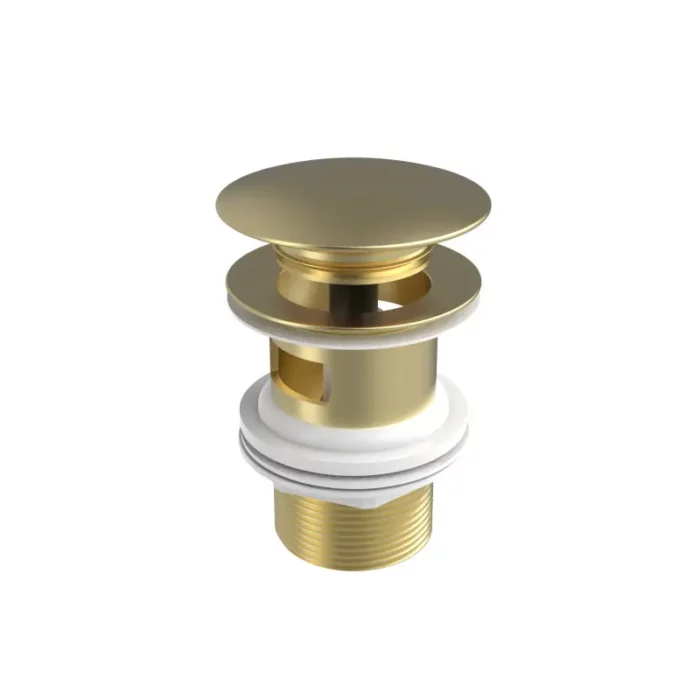 Клик клак сифон, керамичен, Brushed Brass, A5054015VA ROCA Aqua A5054015VA