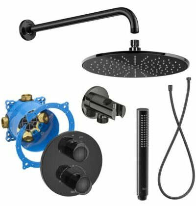 ROCA Комплект душ система за вграждане Titanium black A5A0D09CN0+A525869403+A5B3750CN0+A5B3950CN0+A5B0250CN0+A5B5250CN0+A5B3850CN0 ROCA Комплект душ система за вграждане Titanium black A5A0D09CN0+A525869403+A5B3750CN0+A5B3950CN0+A5B0250CN0+A5B5250CN0+A5B3850CN0