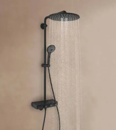 grohe-euphoria-smartcontrol-dush-sistema-s-termostat-22120kf0 черна душ система