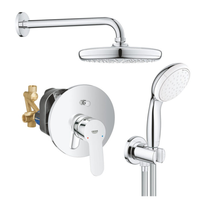 Комплект за баня за вграждане, 29079000+26412000+26406001 GROHE BauEdge