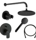 ROCA CALA Душ комплект за вграждане черен мат A5A066ENB0