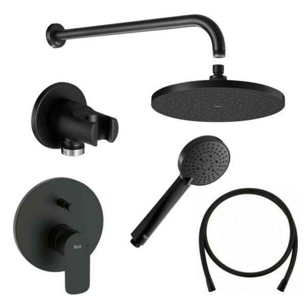 ROCA CALA Душ комплект за вграждане черен мат A5A066ENB0