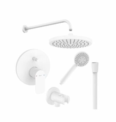 ROCA Cala Комплект душ система за вграждане бял мат A5A066EB00+A5B5250B00+A5B2250B00+A5B0250B00+A5B1B03B00+A5B2116B00 ROCA Cala Комплект душ система за вграждане бял мат A5A066EB00+A5B5250B00+A5B2250B00+A5B0250B00+A5B1B03B00+A5B2116B00