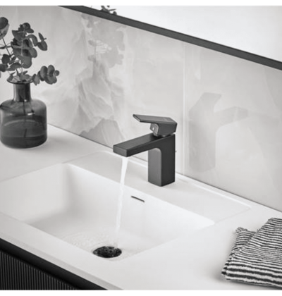 Hansgrohe VERNIS SHAPE 100 Смесител за мивка 71561670 черен мат Hansgrohe VERNIS SHAPE 100 Смесител за мивка 71561670 черен мат