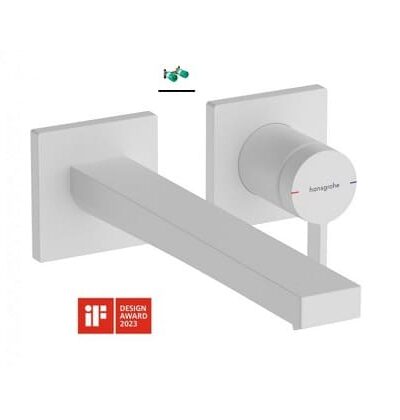Hansgrohe TECTURIS E 110 Комплект смесител за вграждане за мивка бял мат и тяло за вграждане 73051700+13622180 – ОНЛАЙН промоция