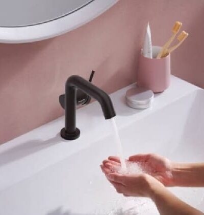 Hansgrohe TECTURIS S 110 Смесител за мивка черен мат 73320670 – ОНЛАЙН промоция