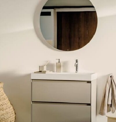 ROCA ONA GREY MATT шкаф с мивка за баня 80см  A851691510 – Онлайн промоция