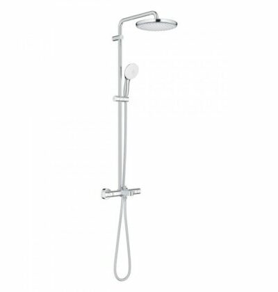 GROHE New Tempesta Cosmopolitan 250 Душ система с термостатен смесител и чучур 26978001 GROHE New Tempesta Cosmopolitan 250 Душ система с термостатен смесител и чучур 26978001