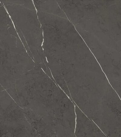 Луксозен италиански гранитогрес с размер 60х120. Визия на мрамор в тъмно сив цвят.