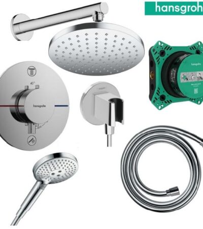 Hansgrohe VERNIS BLEND 200+SHOWERSELECT COMFORT S Душ система за вграждане с термостатен смесител 15554000+27809000+26530000+1500180+26271000+26888000 Hansgrohe VERNIS BLEND 200+SHOWERSELECT COMFORT S Душ система за вграждане с термостатен смесител 15554000+27809000+26530000+1500180+26271000+26888000